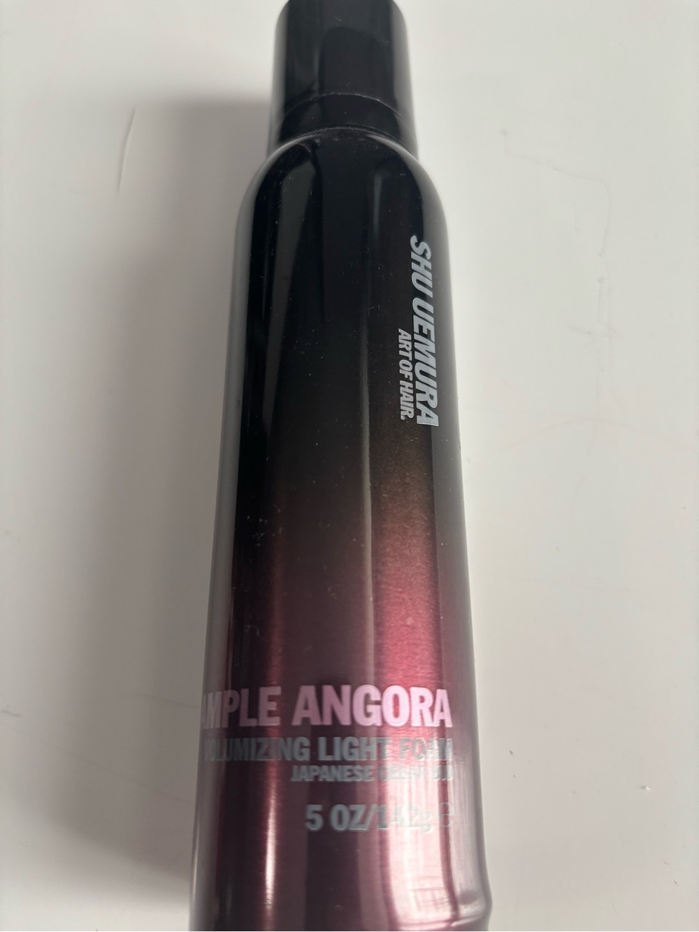 New Shu Uemura Ample Angora Volumizing Light Foam